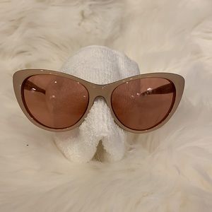 BCBG Cat Eye Nude Sunglasses